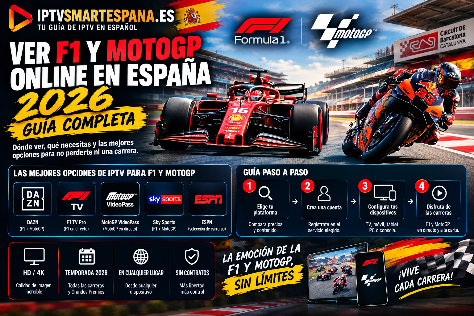 ver f1 y motogp online